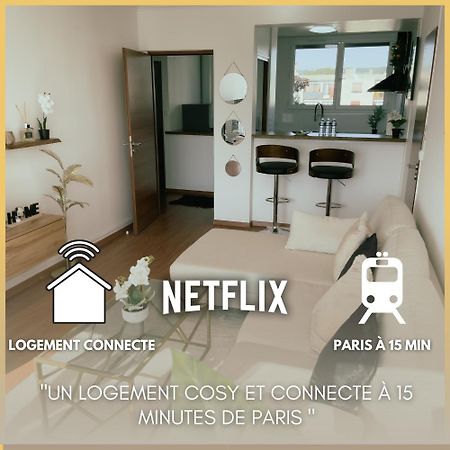 Appartement Cosy & Connecte A 15 Min De Paris ソワジー・ス・モンモレンシー エクステリア 写真